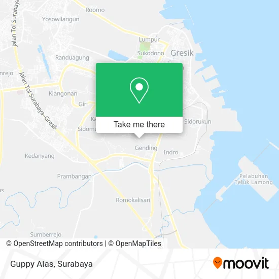 Guppy Alas map