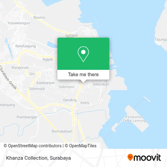 Khanza Collection map