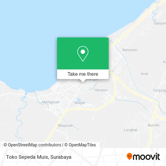 Toko Sepeda Muis map