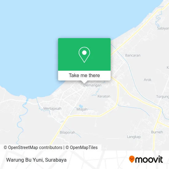 Warung Bu Yuni map