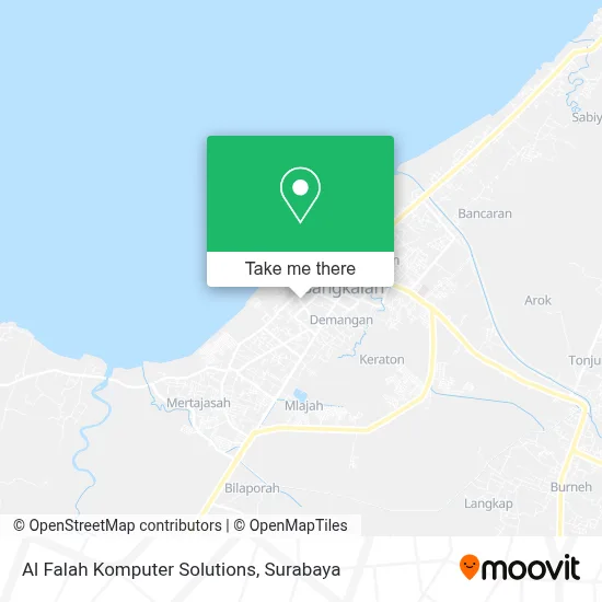 Al Falah Komputer Solutions map