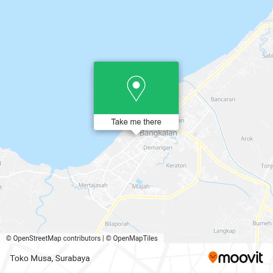Toko Musa map