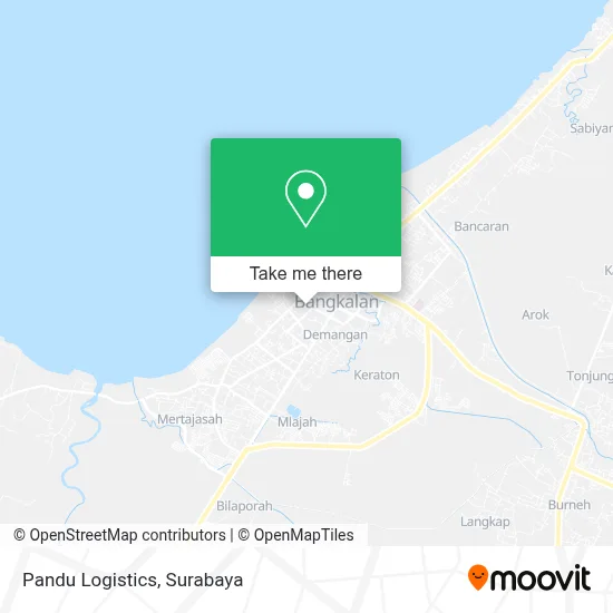 Pandu Logistics map