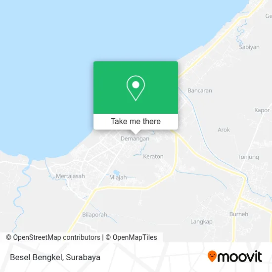Besel Bengkel map