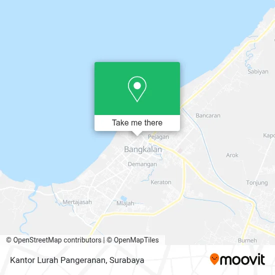 Kantor Lurah Pangeranan map
