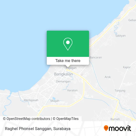 Raghel Phonsel Sanggan map