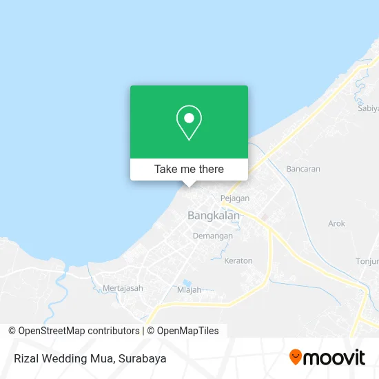 Rizal Wedding Mua map