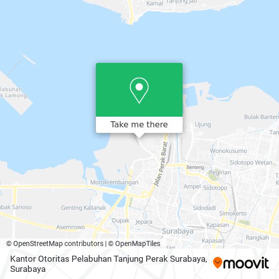 Kantor Otoritas Pelabuhan Tanjung Perak Surabaya map