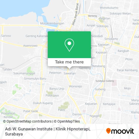 Adi W. Gunawan Institute | Klinik Hipnoterapi map