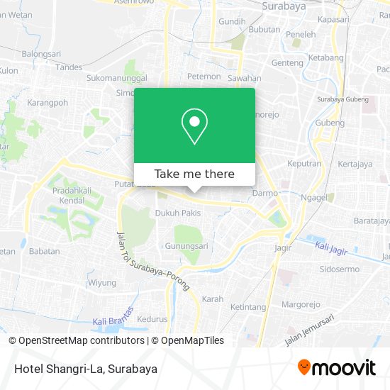 Hotel Shangri-La map