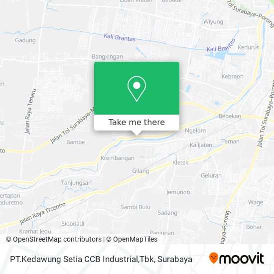 PT.Kedawung Setia CCB Industrial,Tbk map