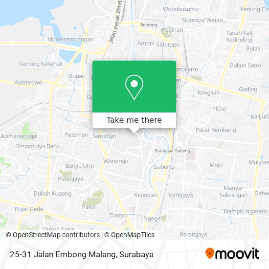 25-31 Jalan Embong Malang map