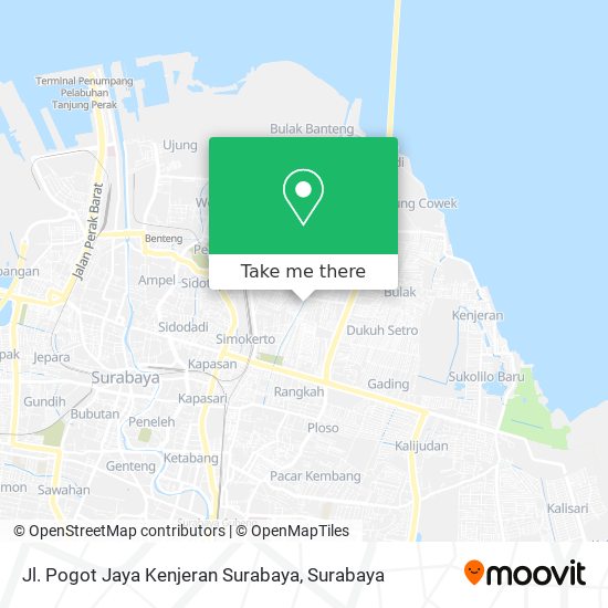 Jl. Pogot Jaya Kenjeran Surabaya map