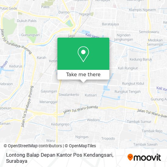 Lontong Balap Depan Kantor Pos Kendangsari map