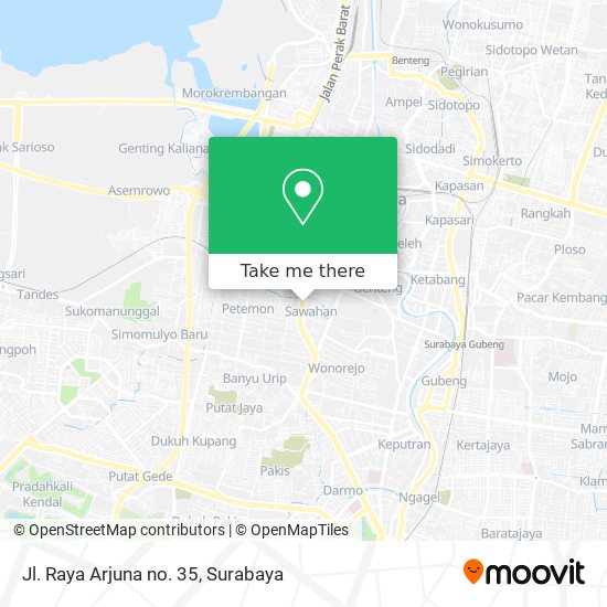 Jl. Raya Arjuna no. 35 map