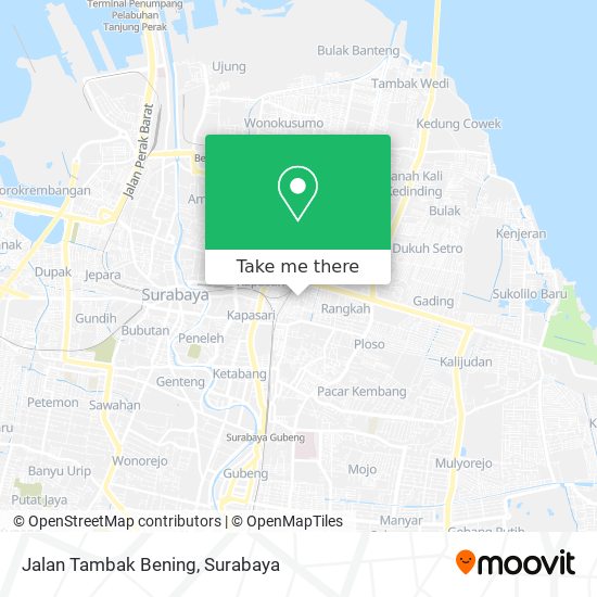 Jalan Tambak Bening map