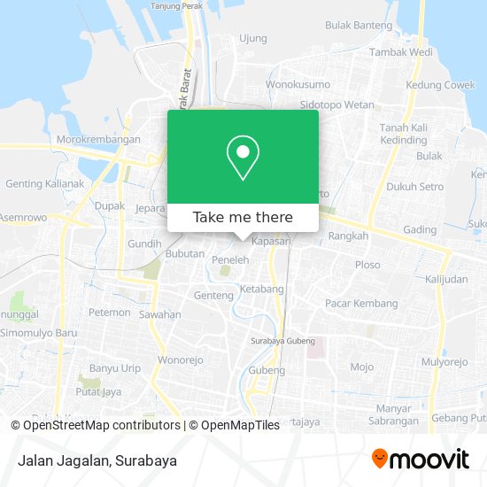 Jalan Jagalan map