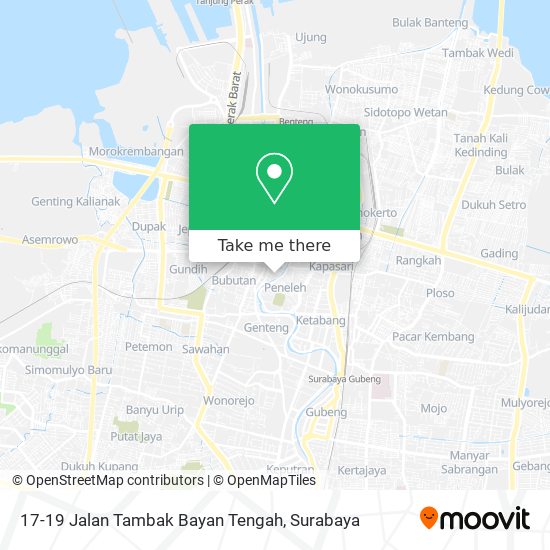 17-19 Jalan Tambak Bayan Tengah map