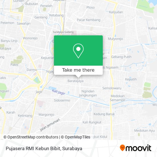 Pujasera RMI Kebun Bibit map