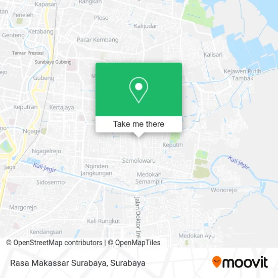 Rasa Makassar Surabaya map