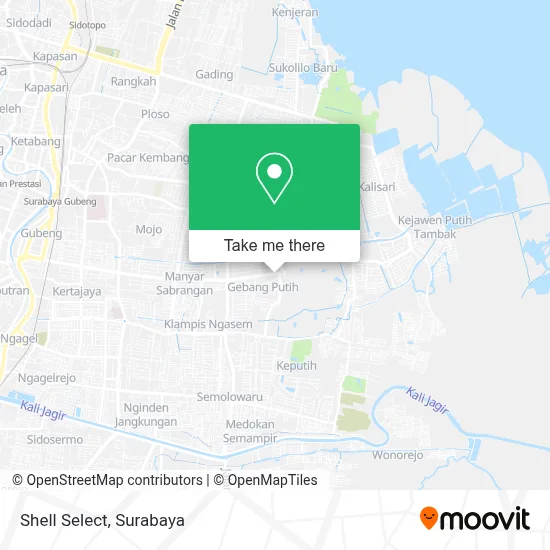 Shell Select map