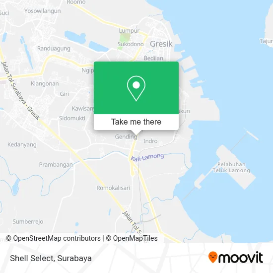 Shell Select map