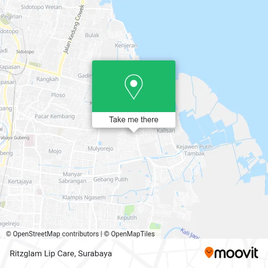 Ritzglam Lip Care map