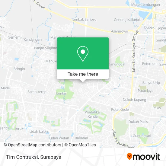 Tim Contruksi map