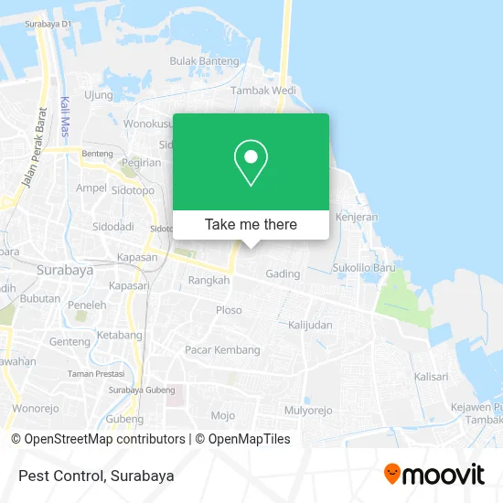 Pest Control map
