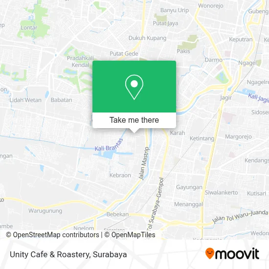 Unity Cafe & Roastery map