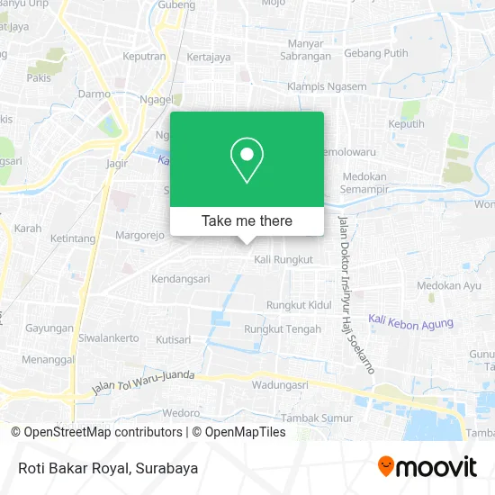 Roti Bakar Royal map