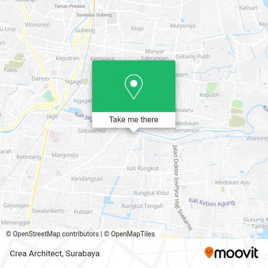 Crea Architect map
