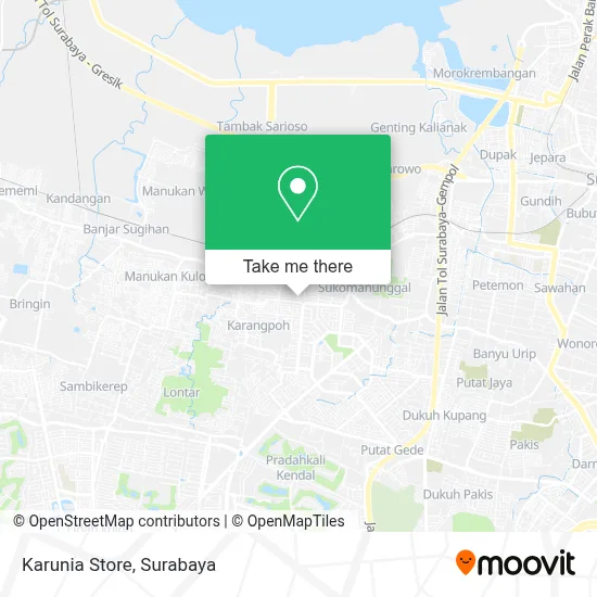 Karunia Store map