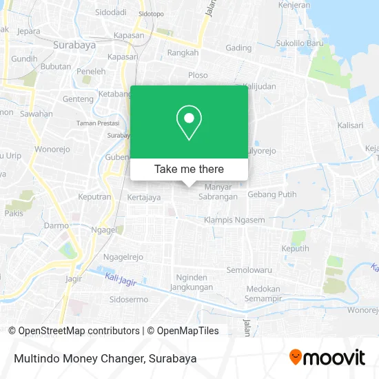 Multindo Money Changer map