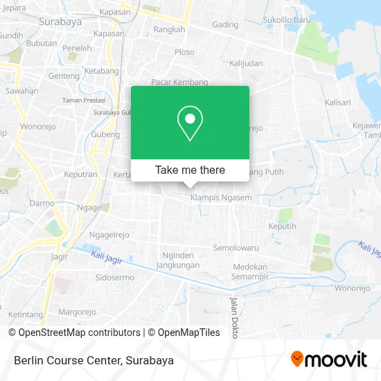 Berlin Course Center map