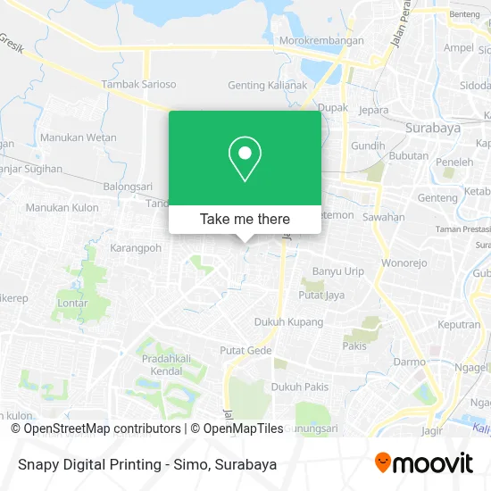 Snapy Digital Printing - Simo map