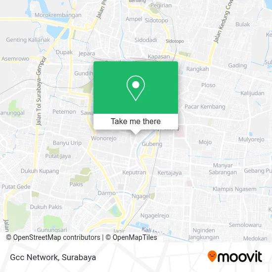 Gcc Network map