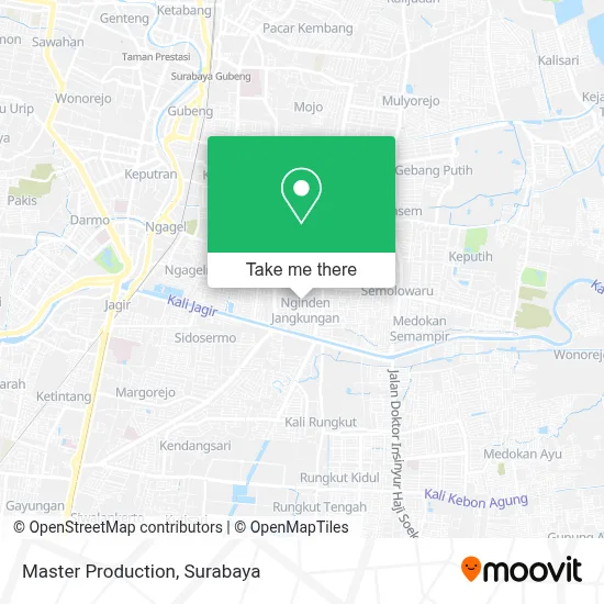 Master Production map