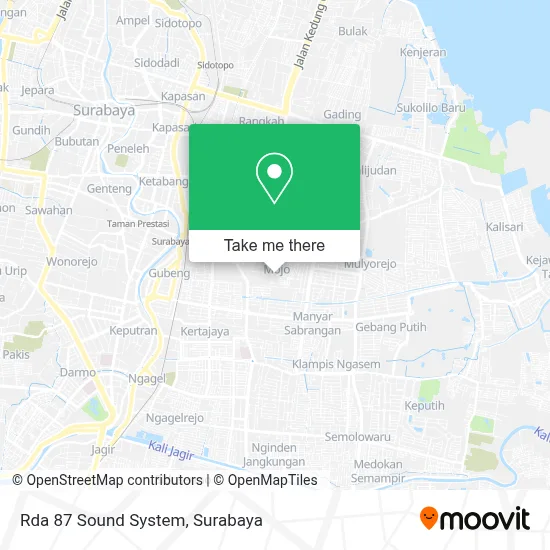 Rda 87 Sound System map