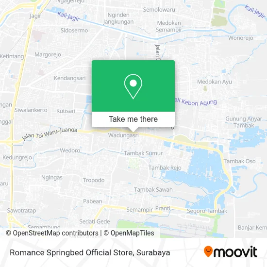 Romance Springbed Official Store map