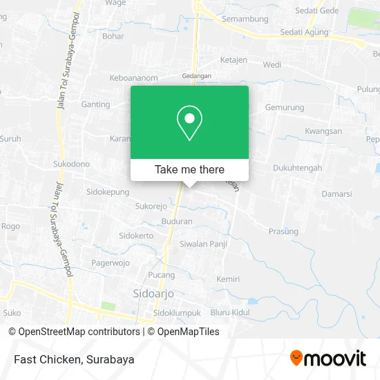 Fast Chicken map