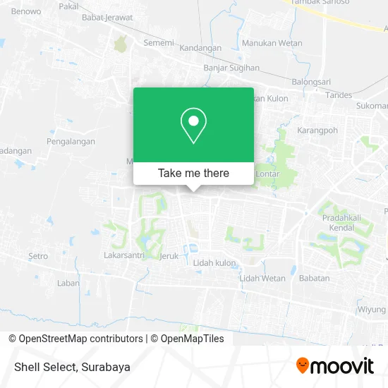 Shell Select map
