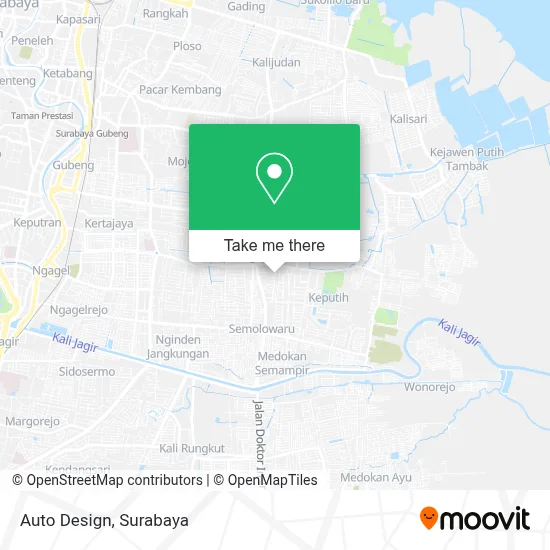 Auto Design map