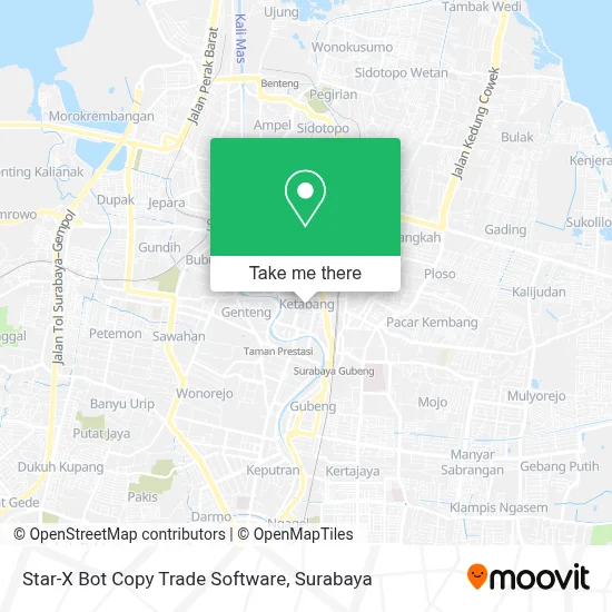 Star-X Bot Copy Trade Software map