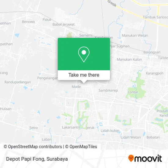 Depot Papi Fong map