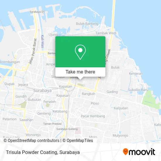 Trisula Powder Coating map