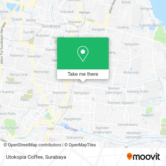 Utokopia Coffee map