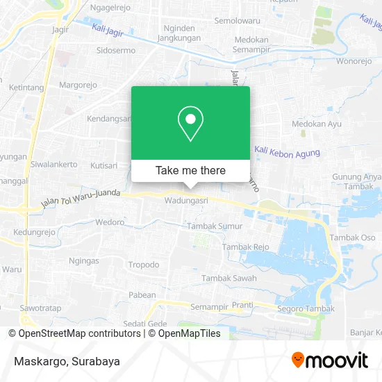 Maskargo map