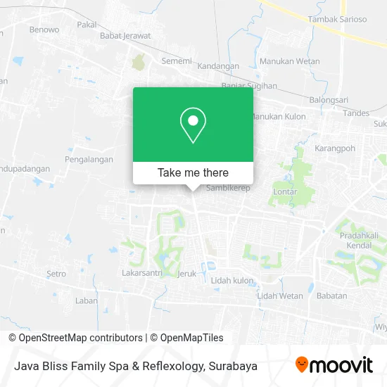 Java Bliss Family Spa & Reflexology map
