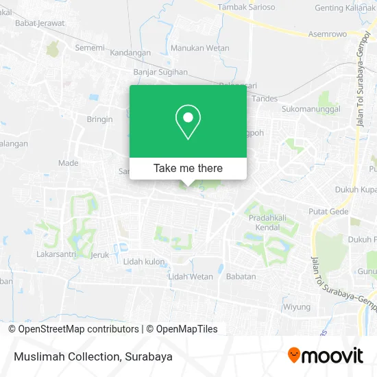 Muslimah Collection map